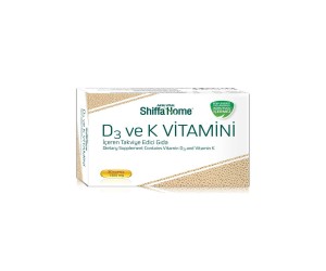 D3 Ve K2 Vitamini - Shiffa Home