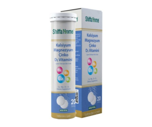 Kalsiyum Magnezyum Çinko D3 Vitamini - Shiffa Home