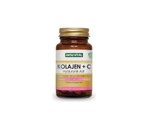 Kolajen + C Vitamini & Hyaluronik Asit Tablet - Shiffa Home